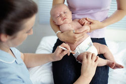 Ваксинация на бебе срещу морбили